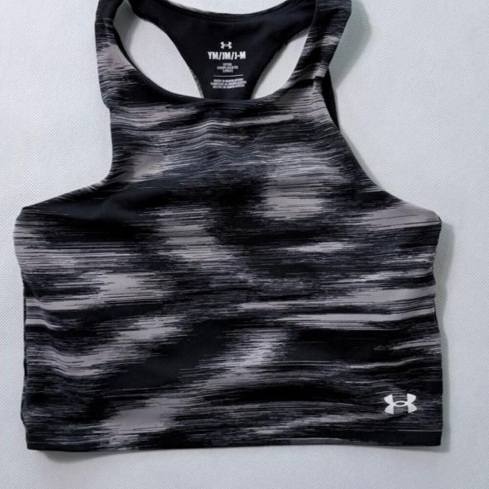 Under Armour Girl's Black Sports Bra